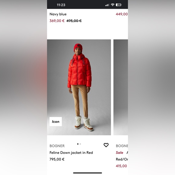 Bogner Designer Fire & Ice Jacket Size 36 - Picture 7 of 9